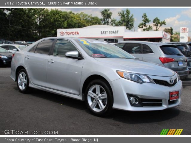 2012 Toyota Camry SE in Classic Silver Metallic