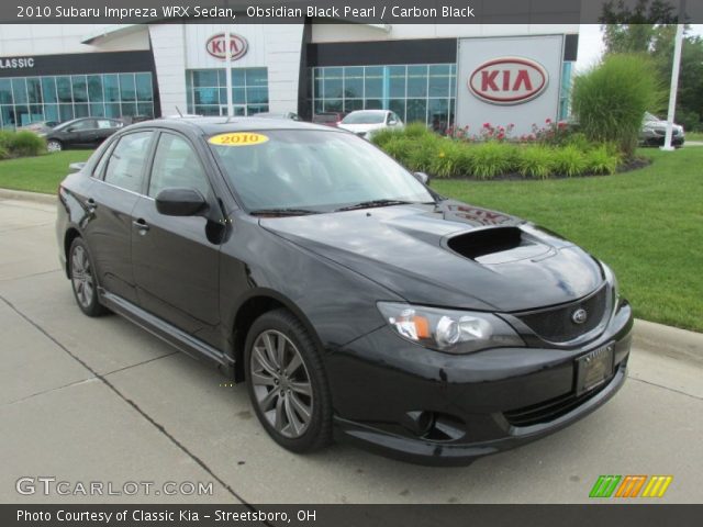 2010 Subaru Impreza WRX Sedan in Obsidian Black Pearl