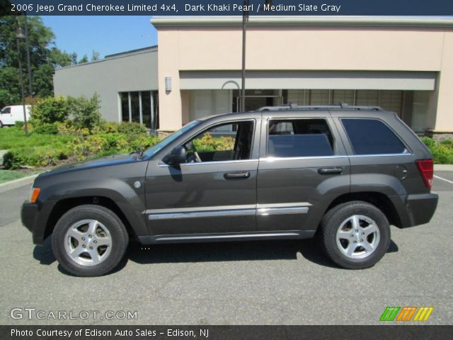 2006 Jeep Grand Cherokee Limited 4x4 in Dark Khaki Pearl
