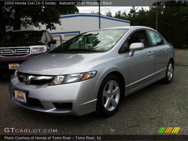 2009 Honda Civic LX-S Sedan in Alabaster Silver Metallic