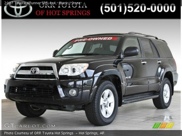 2007 Toyota 4Runner SR5 4x4 in Black
