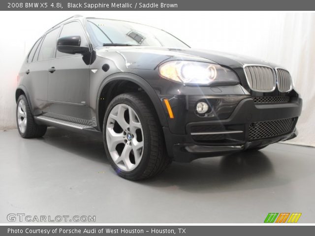 2008 BMW X5 4.8i in Black Sapphire Metallic