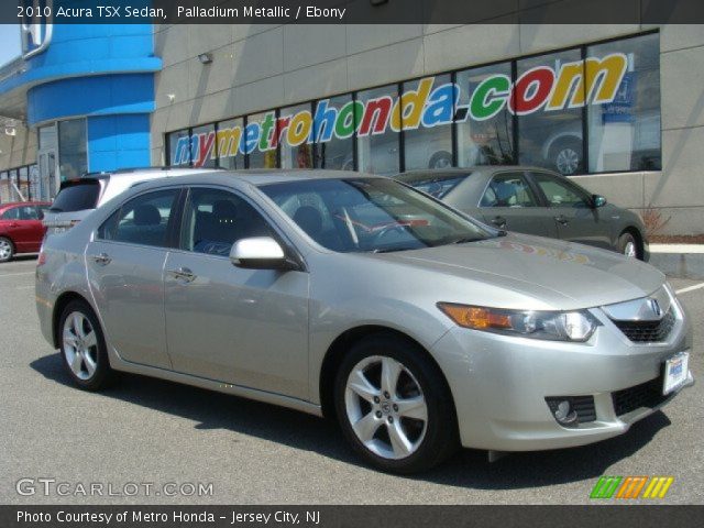 2010 Acura TSX Sedan in Palladium Metallic