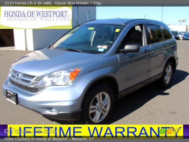 2010 Honda CR-V EX AWD in Glacier Blue Metallic