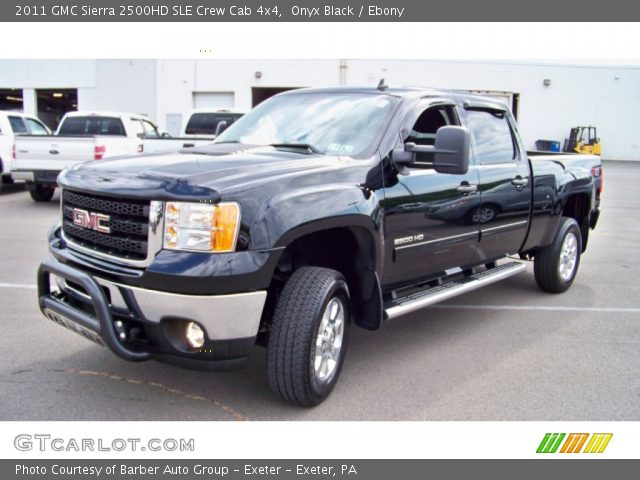 2011 GMC Sierra 2500HD SLE Crew Cab 4x4 in Onyx Black