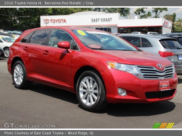 2010 Toyota Venza I4 in Barcelona Red Metallic