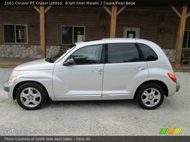 2001 Chrysler PT Cruiser Limited in Bright Silver Metallic