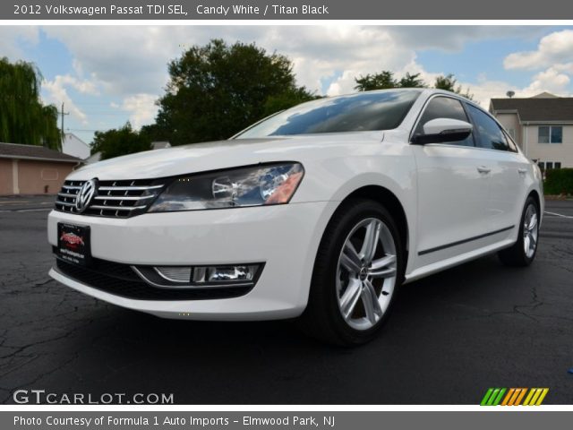 2012 Volkswagen Passat TDI SEL in Candy White