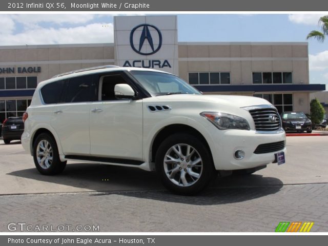 2012 Infiniti QX 56 in Moonlight White