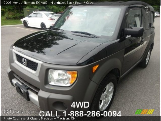 black honda element black honda element