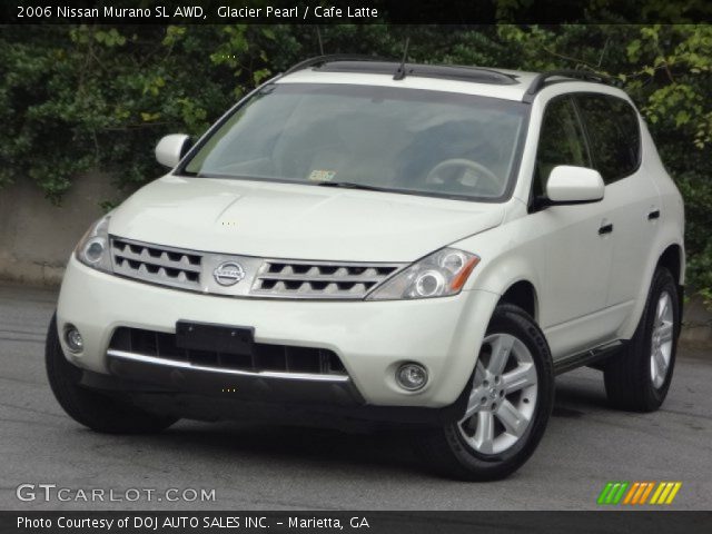2006 Nissan Murano SL AWD in Glacier Pearl