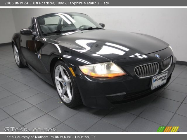 2006 BMW Z4 3.0si Roadster in Black Sapphire Metallic