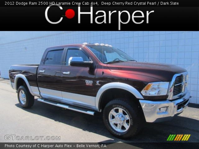2012 Dodge Ram 2500 HD Laramie Crew Cab 4x4 in Deep Cherry Red Crystal Pearl