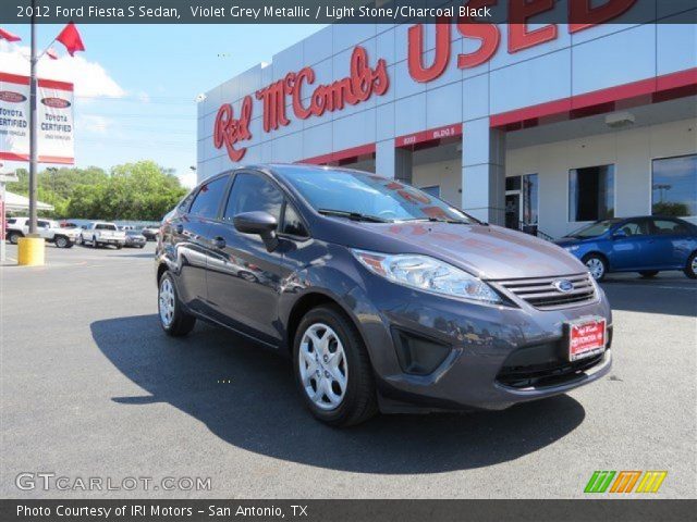 2012 Ford Fiesta S Sedan in Violet Grey Metallic
