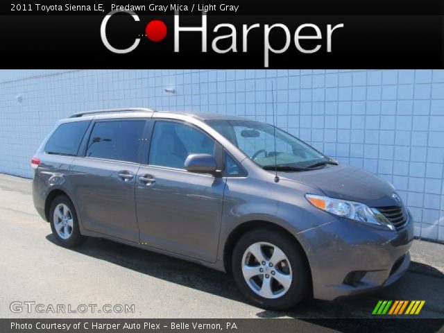 2011 Toyota Sienna LE in Predawn Gray Mica