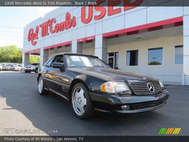 1998 Mercedes-Benz SL 500 Roadster in Black