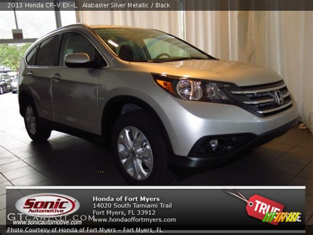 2013 Honda CR-V EX-L in Alabaster Silver Metallic