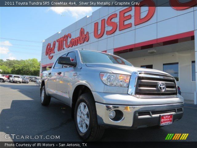 2011 Toyota Tundra SR5 CrewMax 4x4 in Silver Sky Metallic
