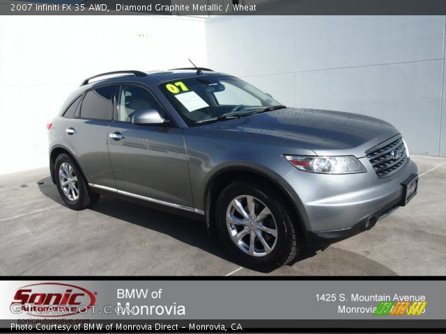 2007 Infiniti FX 35 AWD in Diamond Graphite Metallic