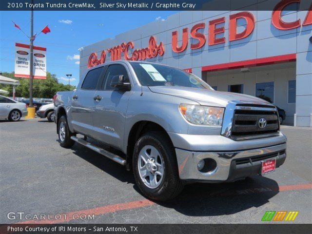 2010 Toyota Tundra CrewMax in Silver Sky Metallic