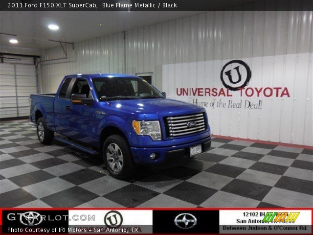 2011 Ford F150 XLT SuperCab in Blue Flame Metallic