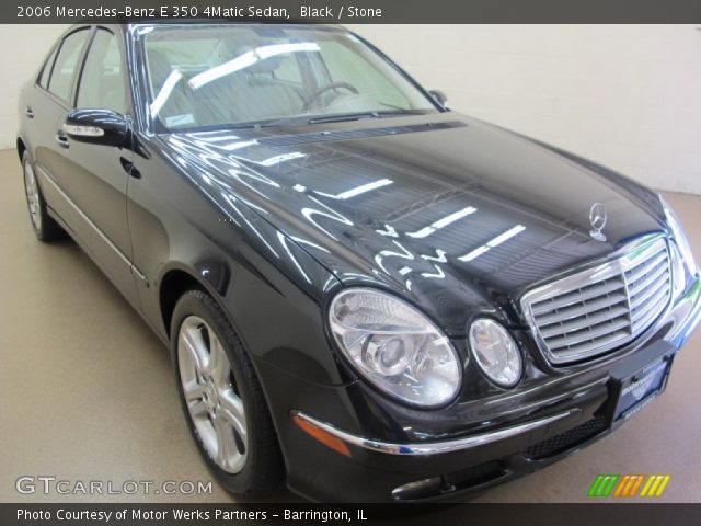 2006 Mercedes-Benz E 350 4Matic Sedan in Black