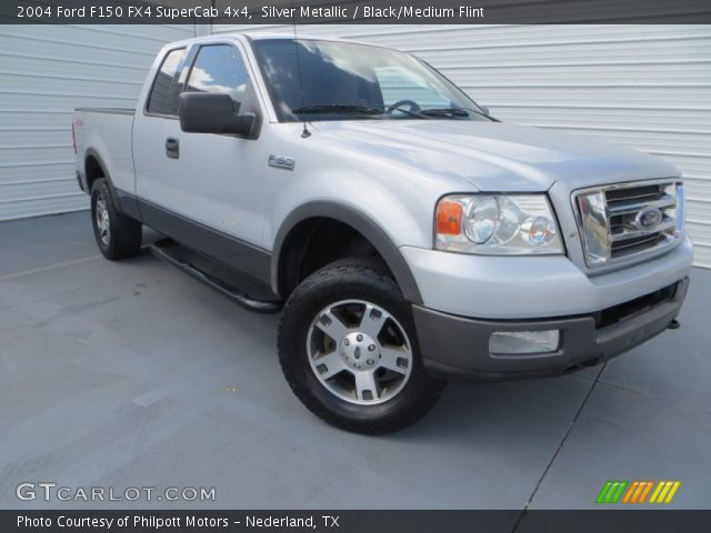 2004 Ford F150 FX4 SuperCab 4x4 in Silver Metallic