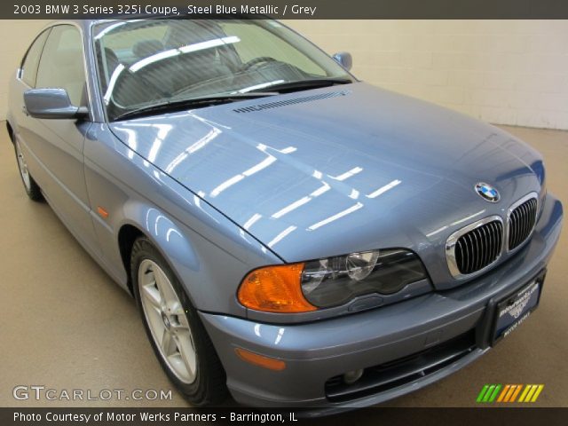 2003 BMW 3 Series 325i Coupe in Steel Blue Metallic