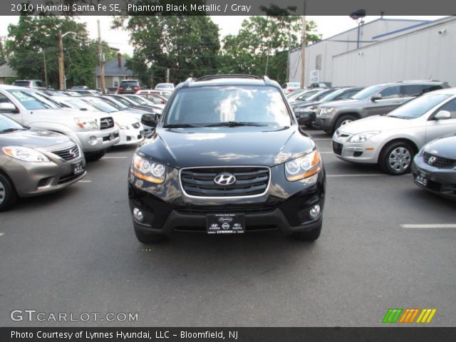 2010 Hyundai Santa Fe SE in Phantom Black Metallic