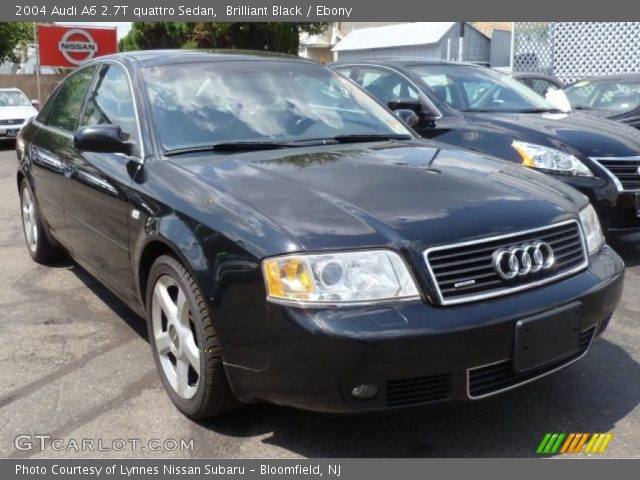 2004 Audi A6 2.7T quattro Sedan in Brilliant Black