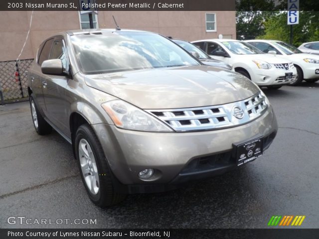 2003 Nissan Murano SL in Polished Pewter Metallic