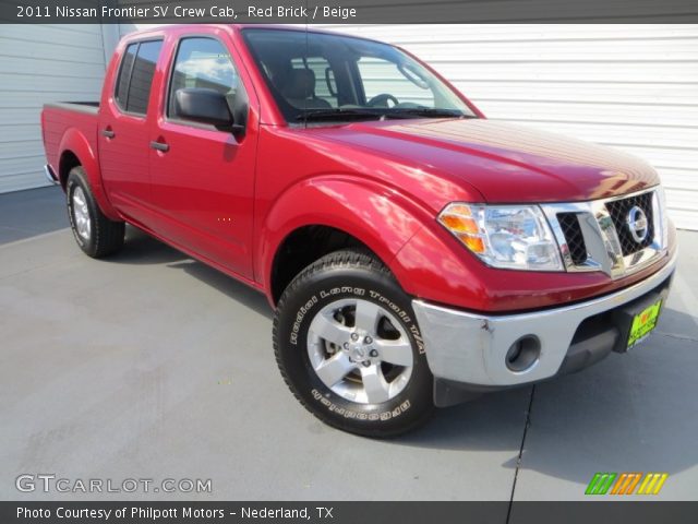 2011 Nissan Frontier SV Crew Cab in Red Brick