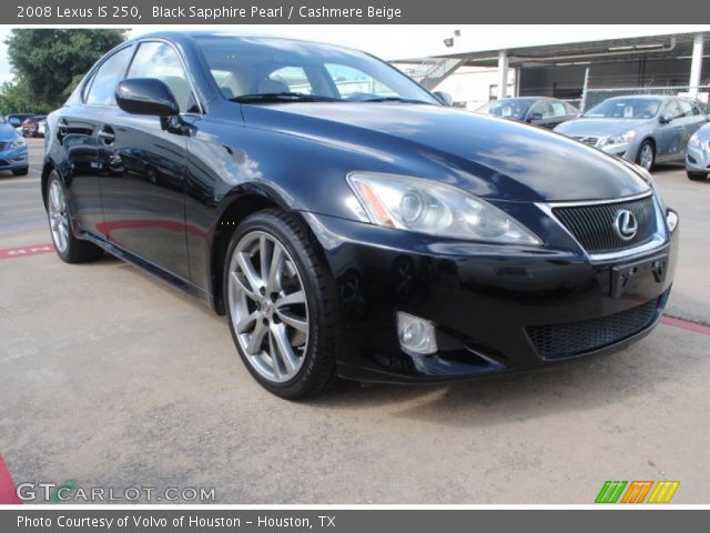 2008 Lexus IS 250 in Black Sapphire Pearl