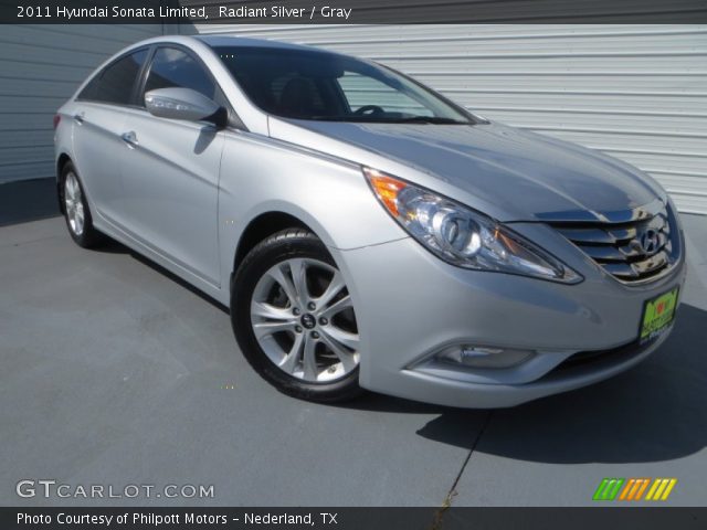 2011 Hyundai Sonata Limited in Radiant Silver