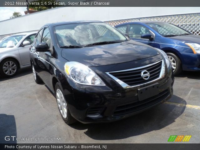 2012 Nissan Versa 1.6 SV Sedan in Super Black