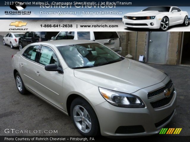 2013 Chevrolet Malibu LS in Champagne Silver Metallic