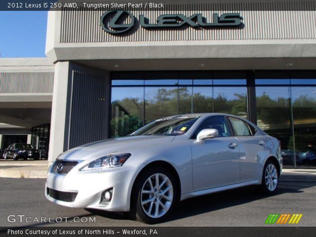 2012 Lexus IS 250 AWD in Tungsten Silver Pearl