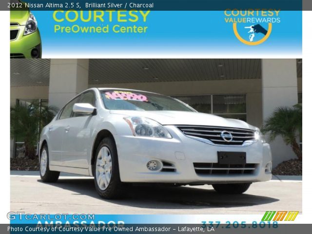 2012 Nissan Altima 2.5 S in Brilliant Silver
