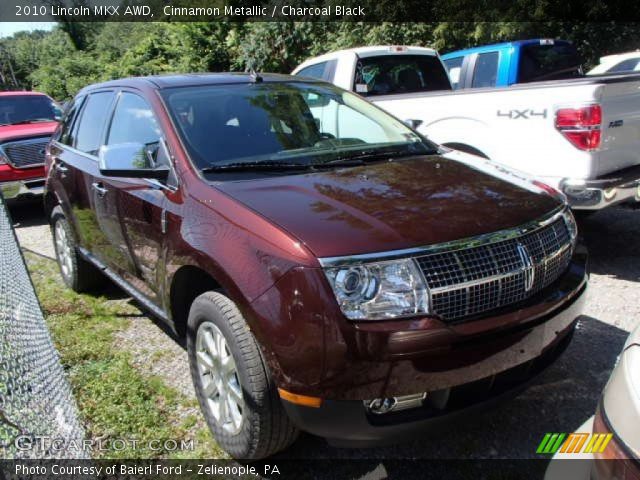 2010 Lincoln MKX AWD in Cinnamon Metallic