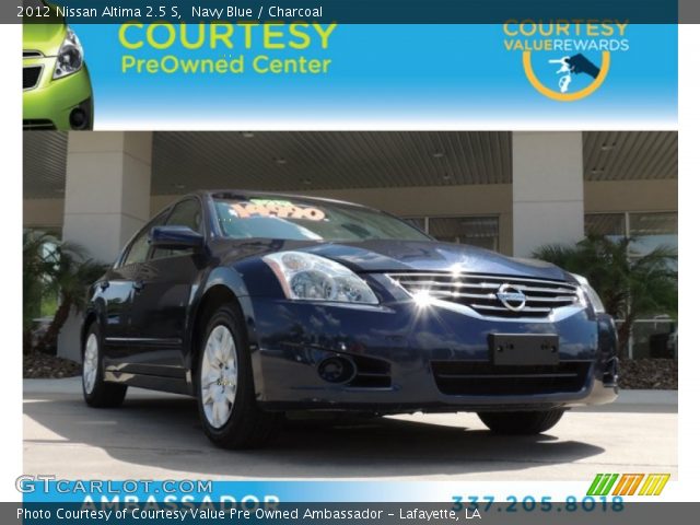 2012 Nissan Altima 2.5 S in Navy Blue