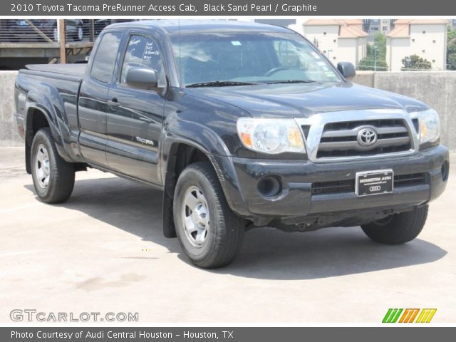 2010 Toyota Tacoma PreRunner Access Cab in Black Sand Pearl