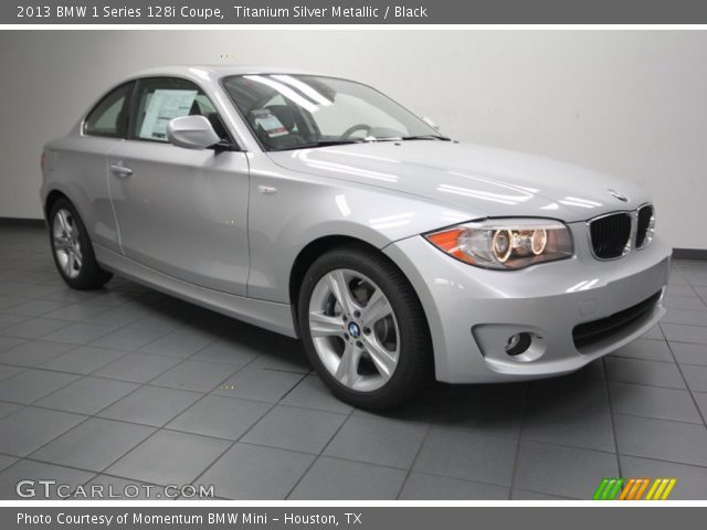 2013 BMW 1 Series 128i Coupe in Titanium Silver Metallic