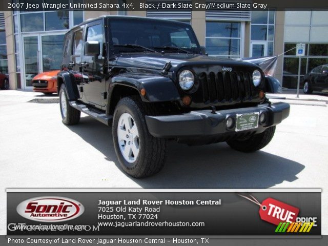 2007 Jeep Wrangler Unlimited Sahara 4x4 in Black