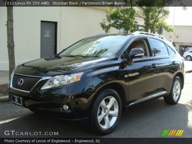 2010 Lexus RX 350 AWD in Obsidian Black