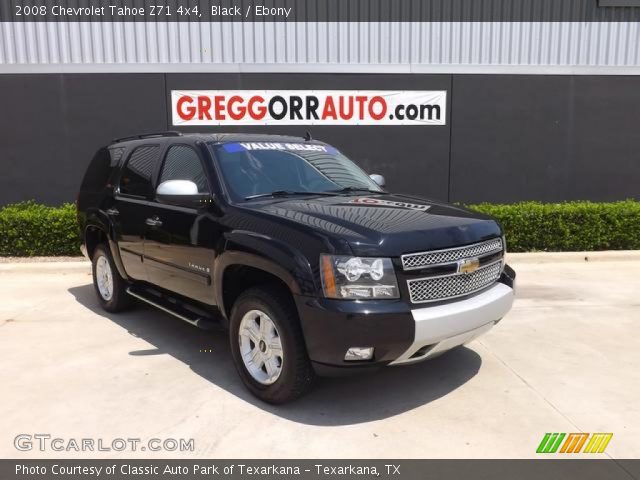 2008 Chevrolet Tahoe Z71 4x4 in Black