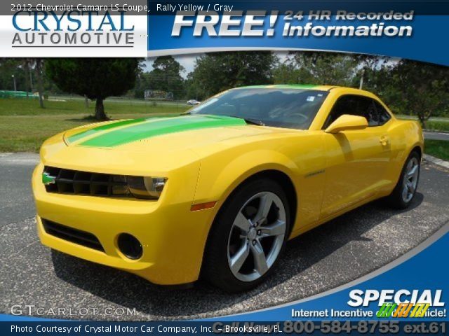 2012 Chevrolet Camaro LS Coupe in Rally Yellow