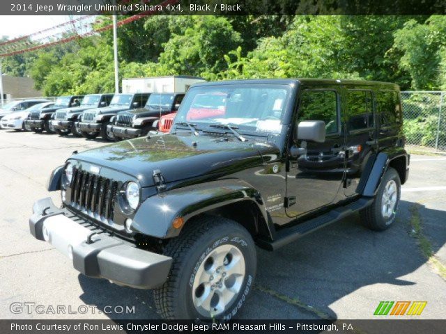 2014 Jeep Wrangler Unlimited Sahara 4x4 in Black