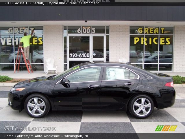 2012 Acura TSX Sedan in Crystal Black Pearl