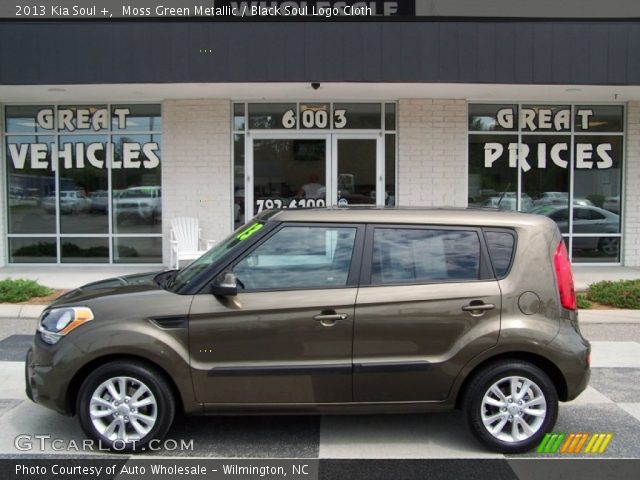 2013 Kia Soul + in Moss Green Metallic