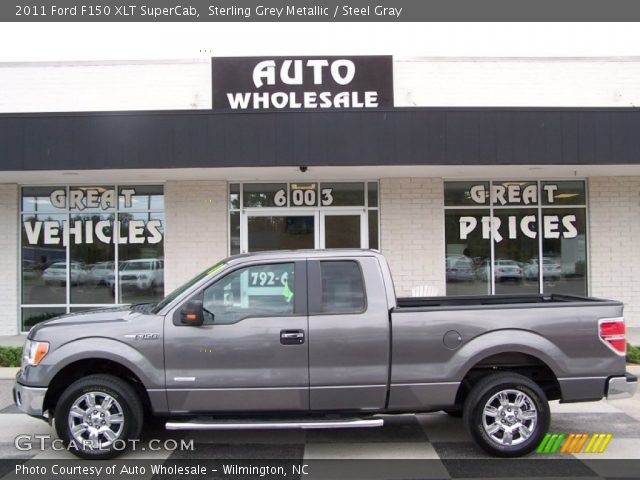 2011 Ford F150 XLT SuperCab in Sterling Grey Metallic